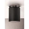SLV Premium-LED Outdoor Ceiling luminaire ENOLA ROUND CCT, IP65 IK02, M-size, 10W 3000 / 4000K 700 / 800lm 38, CRi>90, anthracite