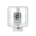 SLV Wandleuchte QUADRASS SPOT Indoor, E27, mit LED Spot 2W, 3000K, 200lm, weiß