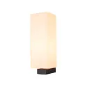 SLV Wandleuchte QUADRASS Indoor, E27, schwarz