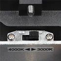 SLV LED Außenwandleuchte ENOLA ROUND UP/DOWN CCT, IP65 IK06, CRi >90, anthrazit, Größe L, 55W 3000/4000K 5400/6000lm 2x38°
