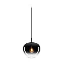 SLV Pendant luminaire PANTILO CONVEX 29 Indoor, E27, chrome, open cable end