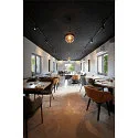 SLV Pendant luminaire PANTILO CONVEX 29 Indoor, E27, chrome, open cable end