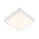 Outdoor LED Wand-/Deckenleuchte AINOS SQUARE, IP65, 30 x 30cm, 17W 3000/4000K (CCT Switch) 1300lm, anthrazit / opal