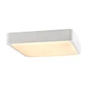 Outdoor LED Wand-/Deckenleuchte AINOS SQUARE, IP65, 30 x 30cm, 17W 3000/4000K (CCT Switch) 1300lm, anthrazit / opal