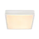Outdoor LED Wand-/Deckenleuchte AINOS SQUARE, IP65, 30 x 30cm, 17W 3000/4000K (CCT Switch) 1300lm, anthrazit / opal