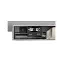 SLV LED Spiegelleuchte GLENOS® 60, CCT switch, 12W 3000/4000K 1170lm 120°, Silbergrau