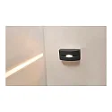SLV LED Außenleuchte OUT-BEAM FRAME CW Wand-/Deckenleuchte, 3000K, 60lm, IP55, anthrazit