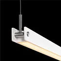 SLV LED Pendelleuchte NOYA PD PHASE, CCT switch, 2700/3000K, 1861/2025lm, IP20, weiß