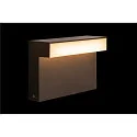 SLV LED Outdoor luminaire L-LINE OUT 30 FL LED Floor lamp, CCT switch, 3000/4000K, 800/810lm, IP65, anthracite