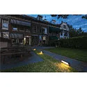 SLV LED Outdoor luminaire L-LINE OUT 30 FL LED Floor lamp, CCT switch, 3000/4000K, 800/810lm, IP65, anthracite