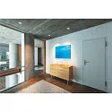 SLV LED Deckeneinbauleuchte NUMINOS DL M, 3000K, IP20, dreh-/schwenkbar, 40°, 1600lm, UGR 20, Weiß / Weiß