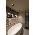 SLV LED Deckeneinbauleuchte NUMINOS DL M, 4000K, IP20, dreh-/schwenkbar, 55°, 1600lm, UGR 21, Schwarz / Schwarz