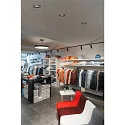SLV LED Deckeneinbauleuchte NUMINOS DL L, 3000K, IP20, dreh-/schwenkbar, 40°, 2150lm, UGR 21, Schwarz / Schwarz