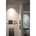 SLV LED Deckeneinbauleuchte NUMINOS DL L, 3000K, IP20, dreh-/schwenkbar, 40°, 2200lm, UGR 18, Schwarz / Chrom