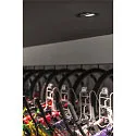 SLV LED Deckeneinbauleuchte NUMINOS DL L, 3000K, IP20, dreh-/schwenkbar, 55°, 2150lm, UGR 23, Schwarz / Schwarz