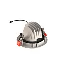 SLV LED Deckeneinbauleuchte NUMINOS DL L, 4000K, IP20, dreh-/schwenkbar, 20°, 2450lm, UGR 18, Weiß / Weiß