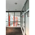 SLV LED Deckeneinbauleuchte NUMINOS DL XL, 3000K, IP20, dreh-/schwenkbar, 40°, 3500lm, UGR 18, Schwarz / Chrom