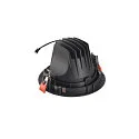 SLV LED Deckeneinbauleuchte NUMINOS DL XL, 3000K, IP20, dreh-/schwenkbar, 55°, 3550lm, UGR 19, Schwarz / Weiß