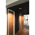 SLV LED Deckeneinbauleuchte NUMINOS DL XL, 3000K, IP20, dreh-/schwenkbar, 40°, 3300lm, UGR 21, Weiß / Schwarz