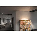 SLV LED Deckeneinbauleuchte NUMINOS DL XL, 3000K, IP20, dreh-/schwenkbar, 40°, 3500lm, UGR 18, Weiß / Chrom