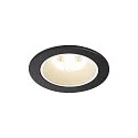 LED Deckeneinbauleuchte NUMINOS DL S, 4000K, IP20, 55°, 790lm, UGR 20, Schwarz / Weiß