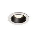 LED Deckeneinbauleuchte NUMINOS DL S, 4000K, IP20, 55°, 730lm, UGR 21, Weiß / Schwarz