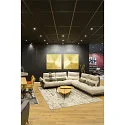 SLV LED Deckeneinbauleuchte NUMINOS DL M, 3000K, IP20, 55°, 1550lm, UGR 19, Schwarz / Chrom