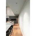SLV LED Deckeneinbauleuchte NUMINOS DL M, 3000K, IP20, 40°, 1550lm, UGR 17, Weiß / Chrom