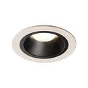LED Deckeneinbauleuchte NUMINOS DL M, 4000K, IP20, 40°, 1600lm, UGR 20, Weiß / Schwarz