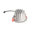 SLV LED Deckeneinbauleuchte NUMINOS DL M, 4000K, IP20, 40°, 1750lm, UGR 20, Weiß / Weiß