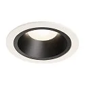 LED Deckeneinbauleuchte NUMINOS DL L, 4000K, IP20, 40°, 2350lm, UGR 21, Weiß / Schwarz