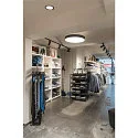 SLV LED Ceiling recessed luminaire NUMINOS DL XL, 3000K, IP20, 40°, 3550lm, UGR 18, black/white