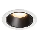 LED Deckeneinbauleuchte NUMINOS DL XL, 3000K, IP20, 20°, 3300lm, UGR 21, Weiß / Schwarz