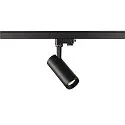 LED 3-Phasen Leuchte NUMINOS PHASE S, 3000K, 24°, 1020lm, Schwarz / Schwarz