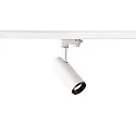 LED 3-Phasen Leuchte NUMINOS PHASE S, 4000K, 24°, 1090lm, Weiß / Schwarz