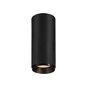 LED Ceiling luminaire NUMINOS CL PHASE S, 2700K, 60°, 980lm, black/black
