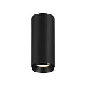 LED Ceiling luminaire NUMINOS CL PHASE S, 4000K, 24°, 1100lm, black/black
