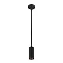 LED Pendelleuchte NUMINOS PD PHASE S, 2700K, 36°, 985lm, schwarz / schwarz