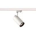 LED 3-Phasen Strahler NUMINOS PHASE M, 230V / 500mA, CRi >90, dimmbar, 20W 3000K 1880lm 60°, UGR <22, Weiß / Schwarz