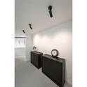 SLV LED Deckenleuchte NUMINOS SPOT PHASE M, 3000K, 60°, 1870lm, schwarz / schwarz
