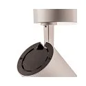 SLV LED Deckenleuchte NUMINOS SPOT PHASE M, 3000K, 36°, 1970lm, weiß / schwarz