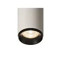 SLV LED Deckenleuchte NUMINOS CL PHASE M, 4000K, 36°, 2120lm, weiß / schwarz