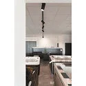 SLV LED 3-Phase luminaire NUMINOS PHASE L, 4000K, 60°, 2715lm, black/black