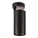 SLV LED Deckenleuchte NUMINOS SPOT PHASE L, 3000K, 36°, 2340lm, schwarz / schwarz