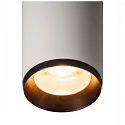 SLV LED Ceiling luminaire NUMINOS CL PHASE L, 2700K, 36°, 2400lm, white/black