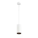 LED Pendelleuchte NUMINOS PD PHASE L, 2700K, 60°, 2475lm, weiß / schwarz