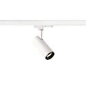 LED 3-Phasen Leuchte NUMINOS DALI S, 3000K, 60°, 1020lm, Weiß / Schwarz