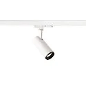 LED 3-Phase luminaire NUMINOS DALI S, 4000K, 60°, 1100lm, white/black