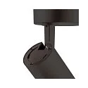 SLV LED Deckenleuchte NUMINOS SPOT DALI S, 3000K, 60°, 1020lm, schwarz / schwarz