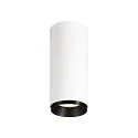 LED Deckenleuchte NUMINOS CL DALI S, 4000K, 60°, 1100lm, weiß / schwarz